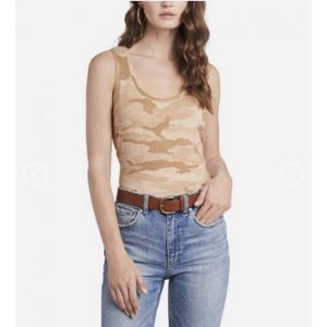 1STATE Scoop Neck Tank Top Wild Oak Camo